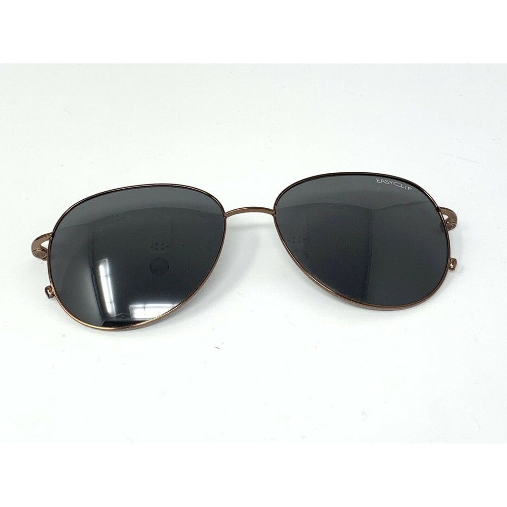 Easytwist  As 186 10 Brown Eyeglass  Polarized Clip On Only